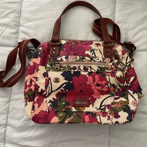 Sakroots Crossover Bag - Flower Power Print